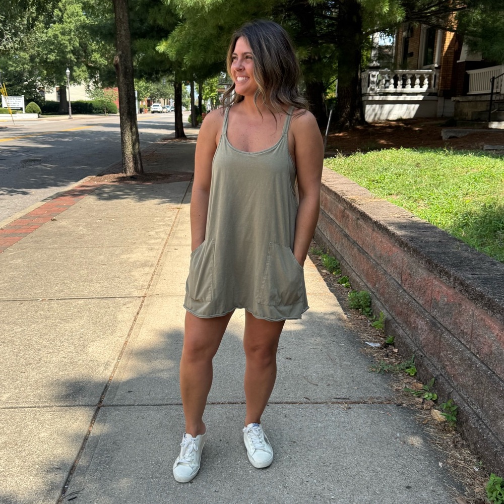 Strapy short athletic dress